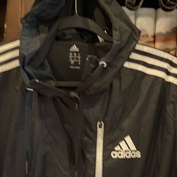 Adidas windbreaker/jacket with hood - Picture 2 of 6